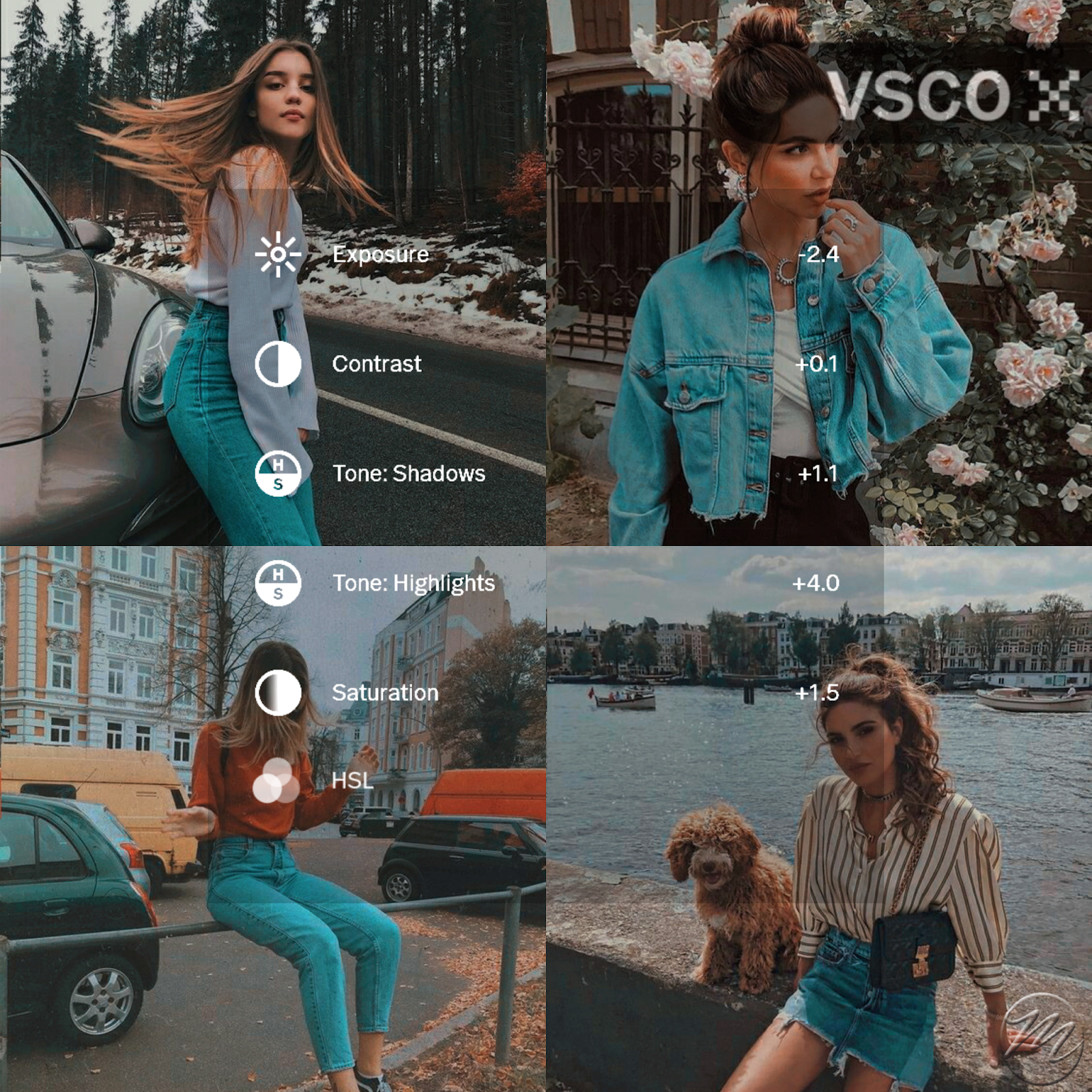 Обработка vsco